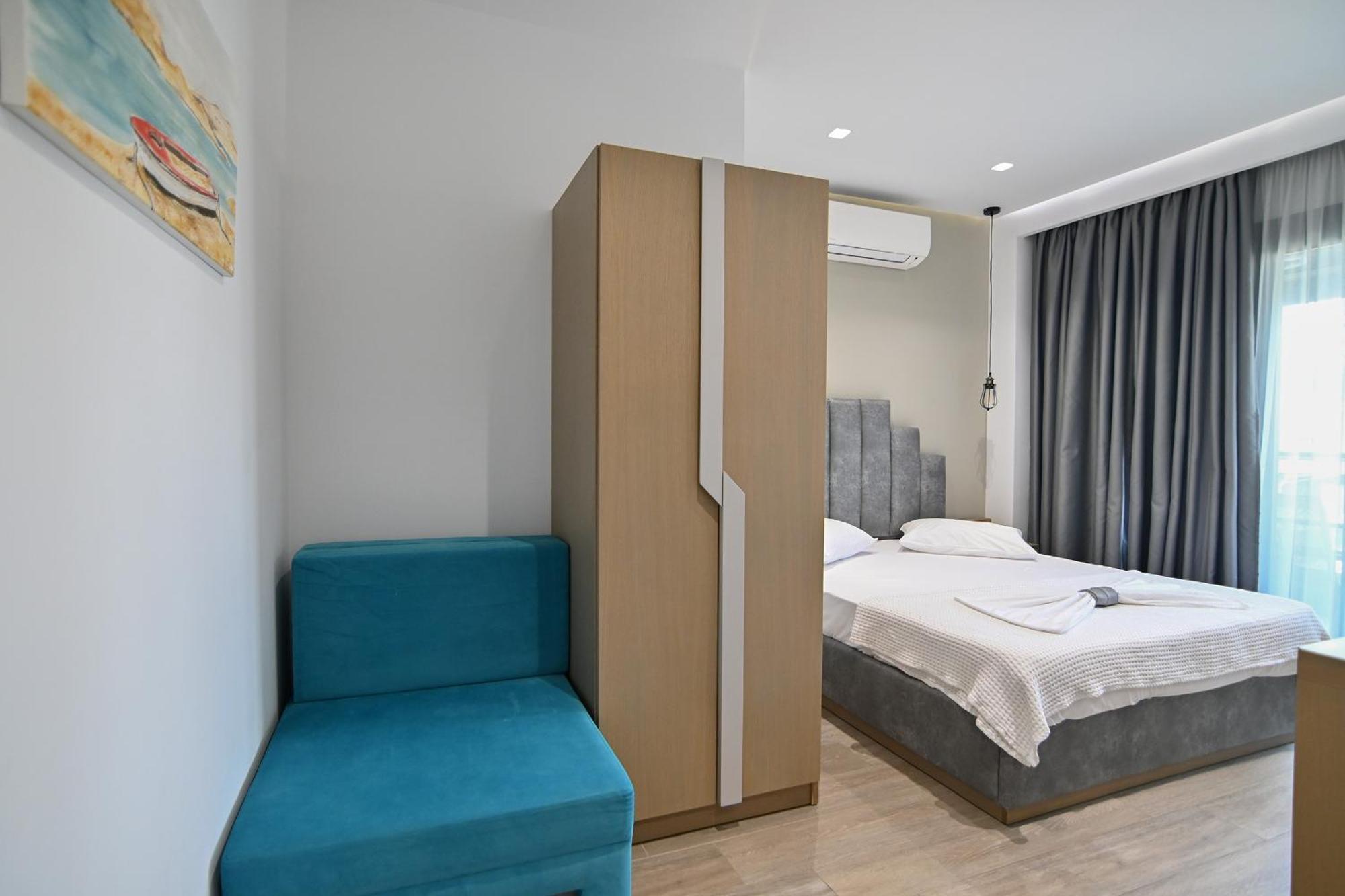 Amalia Rooms Sea View Vrasná Kültér fotó