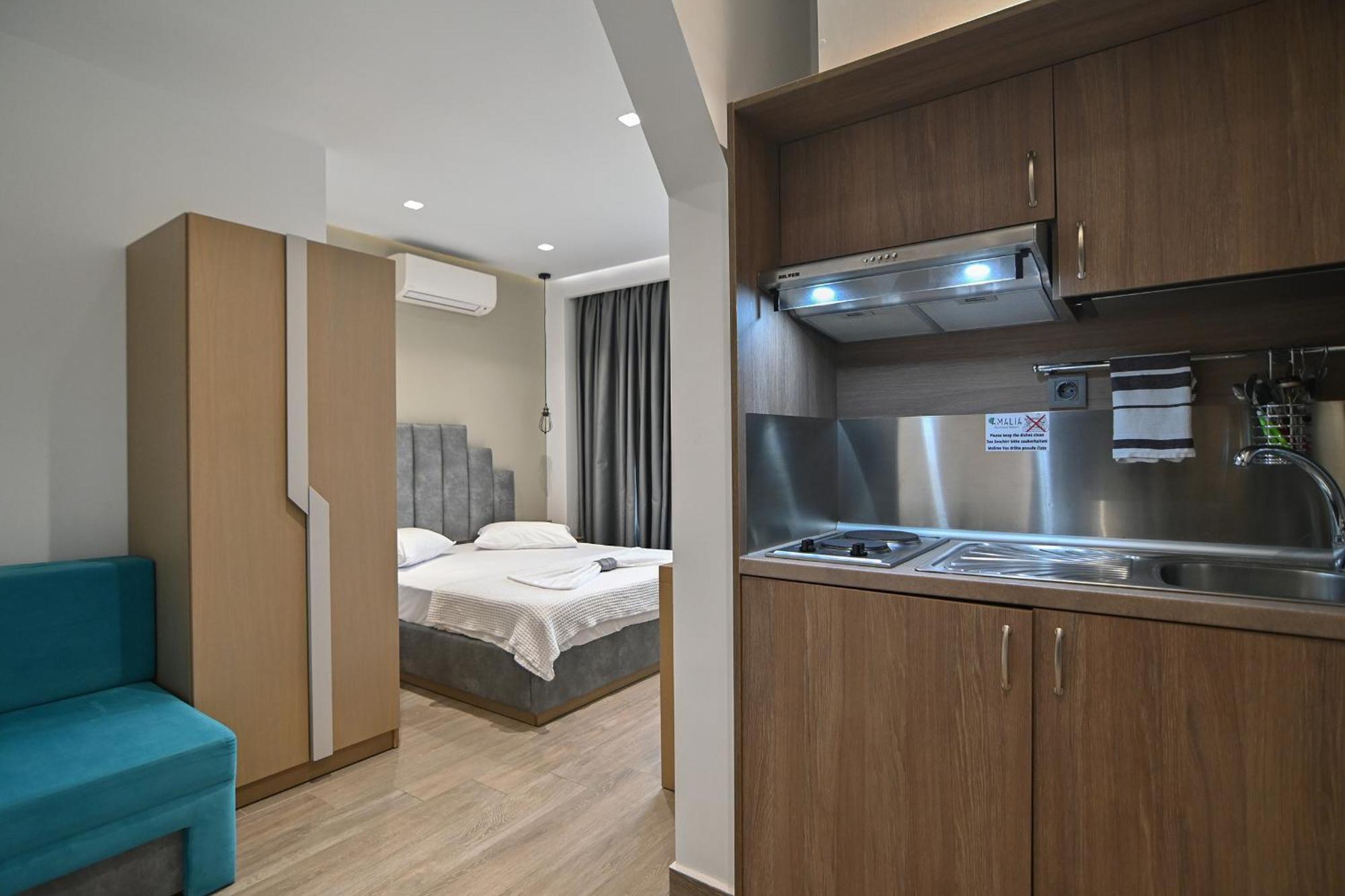 Amalia Rooms Sea View Vrasná Kültér fotó