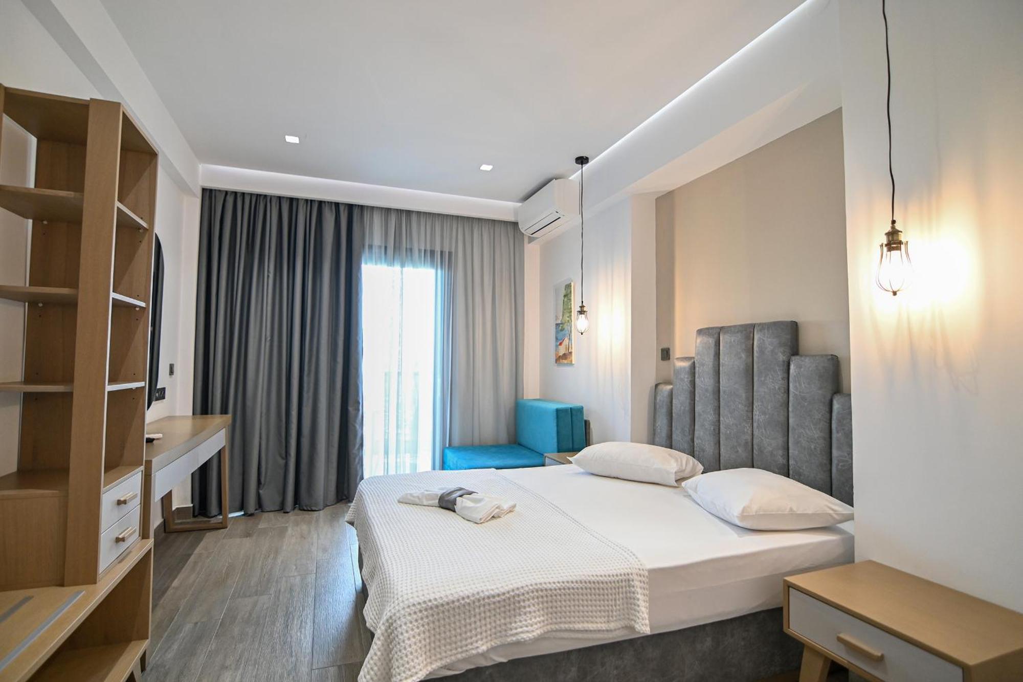 Amalia Rooms Sea View Vrasná Kültér fotó