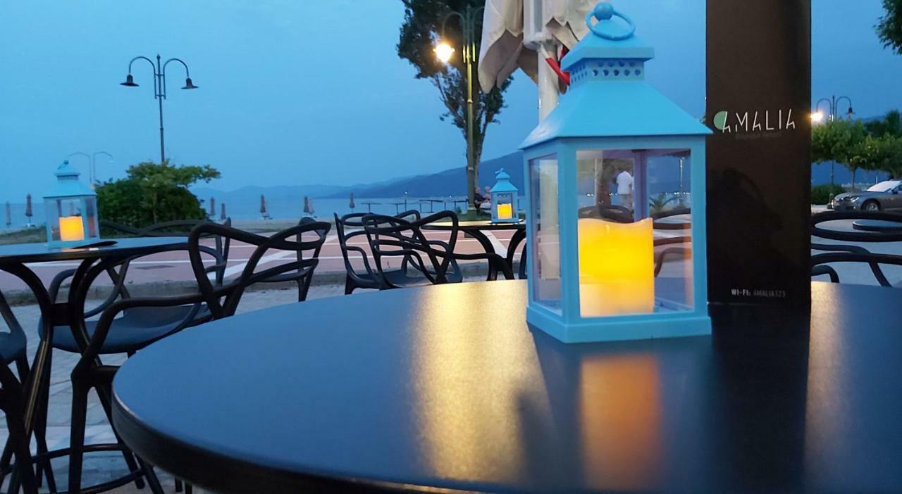 Amalia Rooms Sea View Vrasná Kültér fotó